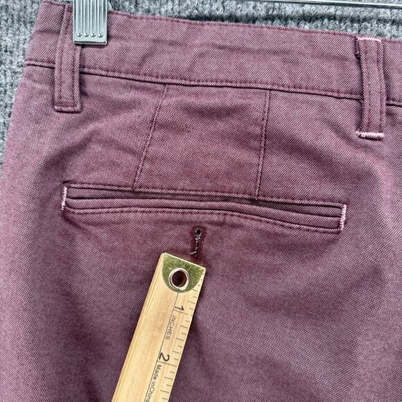 Ted Baker London Dress Pants Womens 33 Purple Flat Front Straight Office Career - Picture 5 of 11